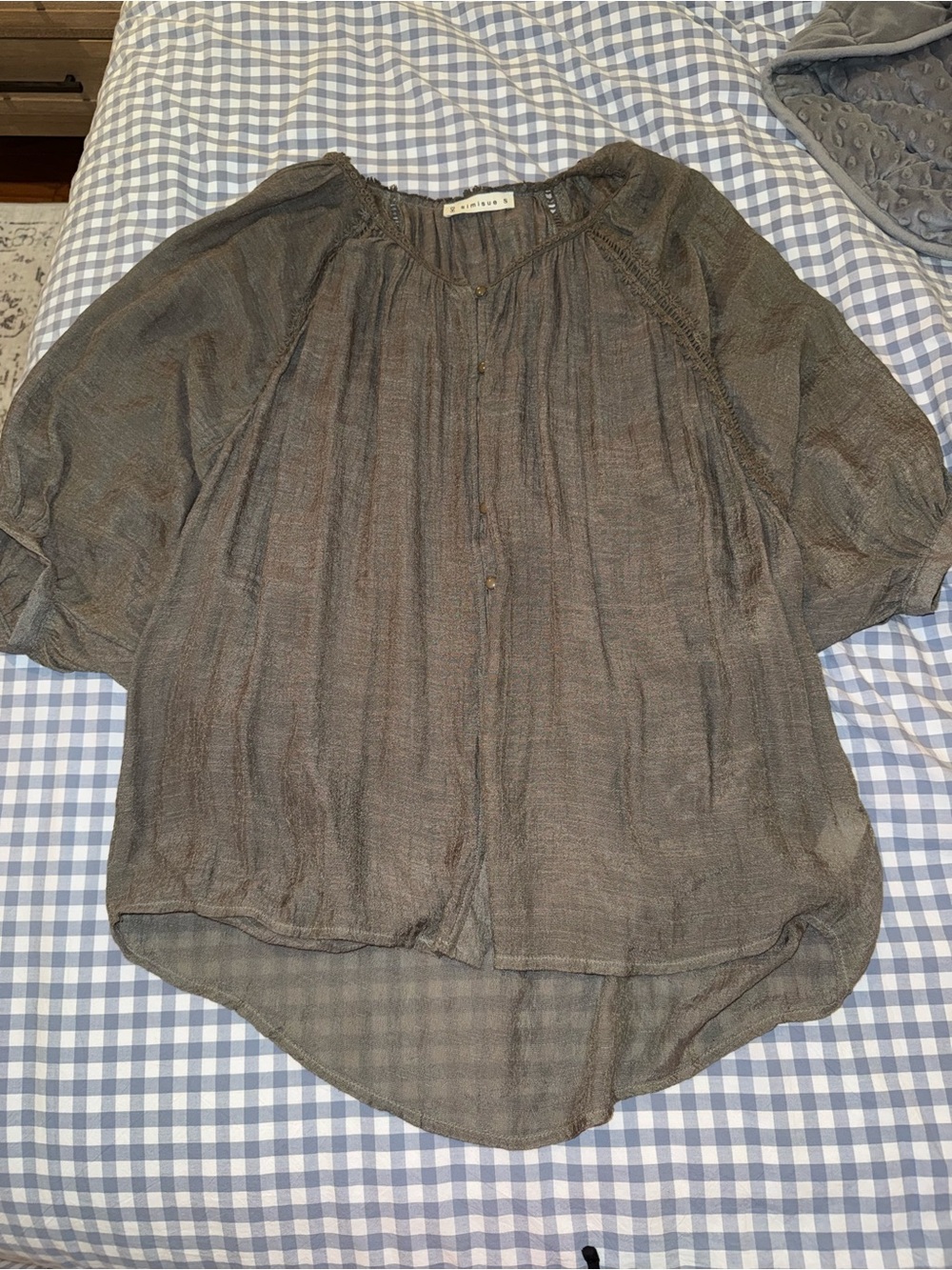 Flowy Olive Top